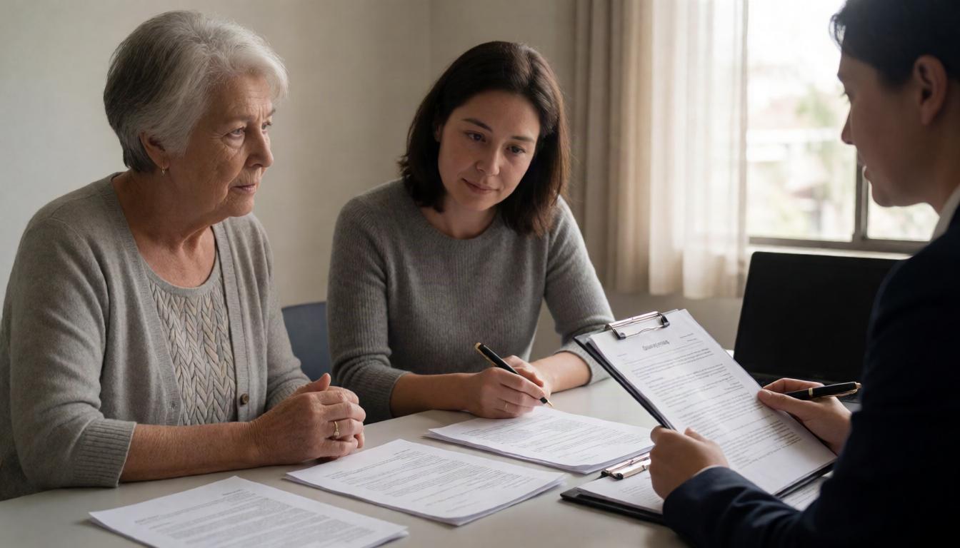 Supporting a parent